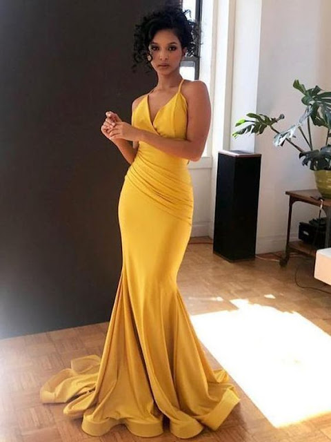 Gold-yellow-party-dress