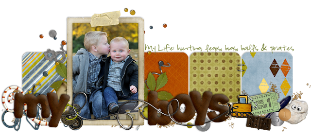 My Boys Blog Design