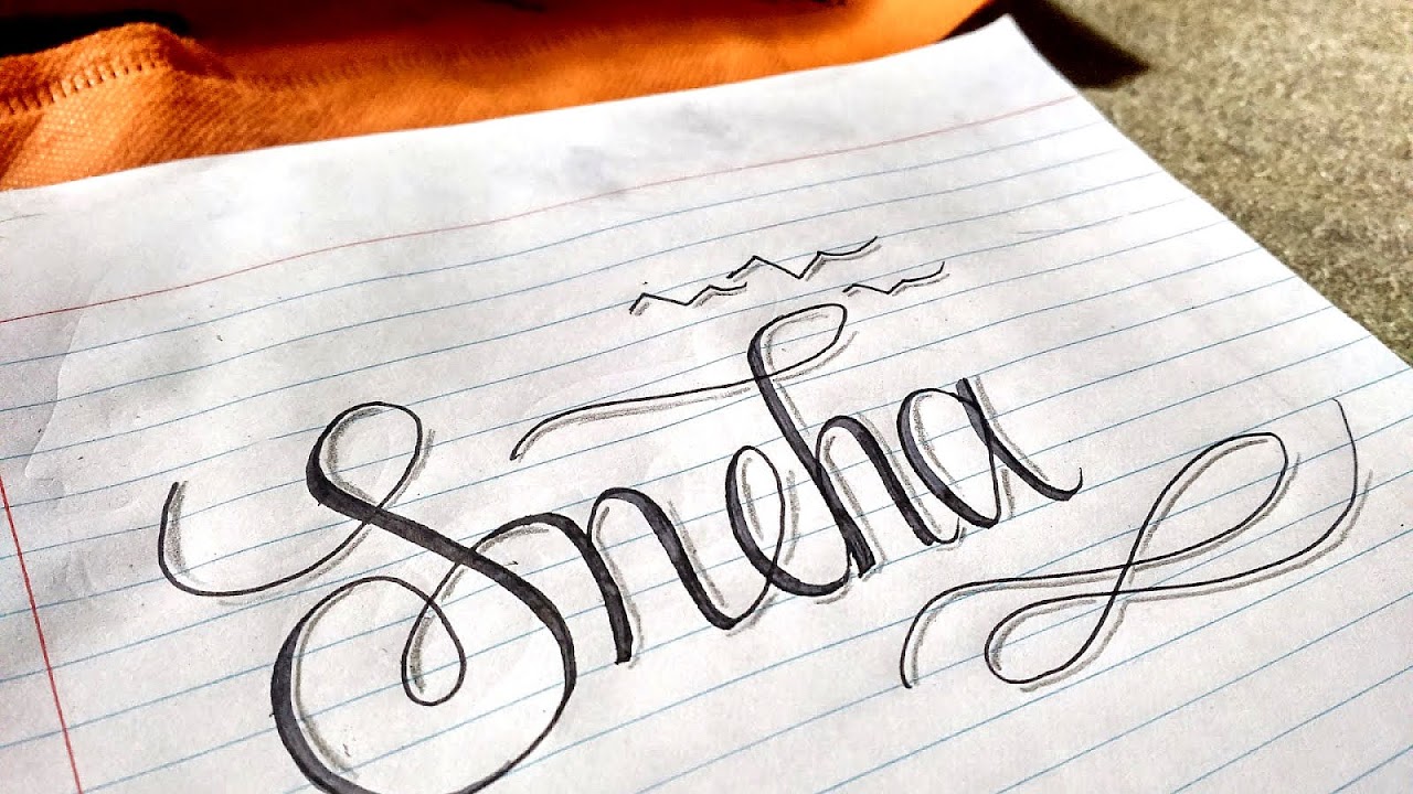 How To Write My Name In Calligraphy