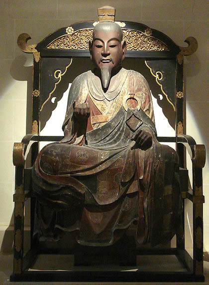 Shotoku wood statue