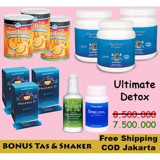 Menurunkan Berat Badan 5-10 kg dengan Paket Smart Detox Ultimate Arginin 25 Hari 