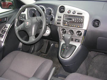 Pontiac Vibe Interior