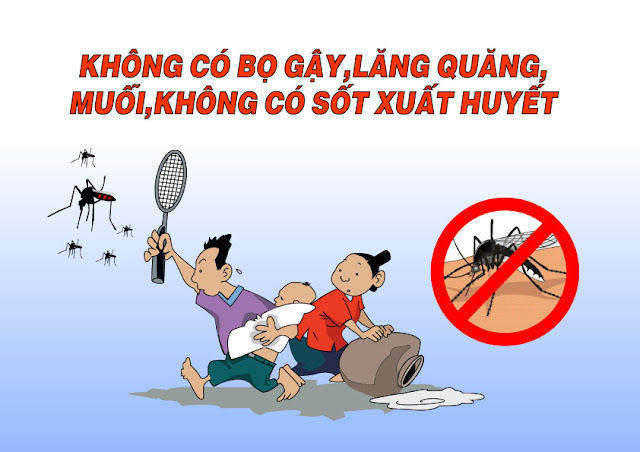 phòng chống bệnh sốt xuất huyết