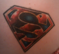 superman tattoo