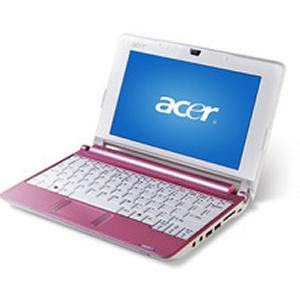 pink color Acer Aspire netbook for girl