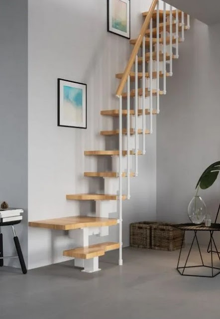 Space Saving Loft Stairs Without