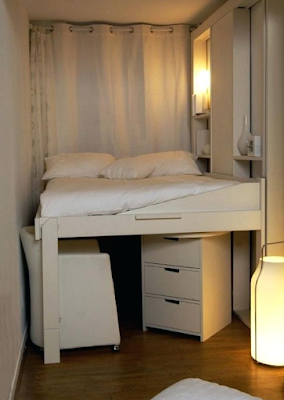 dekorasi kamar tidur kecil modern terbaru