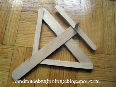 handmade beginnings: Popsicle Stick Toys