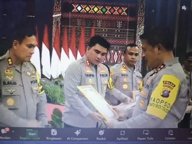 Polres Batu Bara Raih Predikat Juara II Amplifikasi Berita Positif Polri