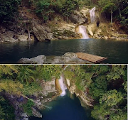 Dam-agan Falls in Dimiao, Bohol