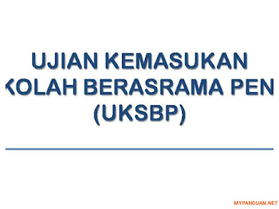 Semakan Ujian Kemasukan SBP UKSBP 2018