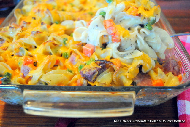 Ham and Noodle Vegetable Casserole at Miz Helen's Country Cottage