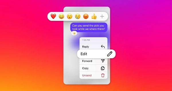 Instagram mejora la experiencia de sus DMs con nuevas funciones: edición de mensajes, chats anclados y más