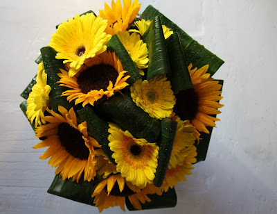 Sunflower Bridal Bouquet