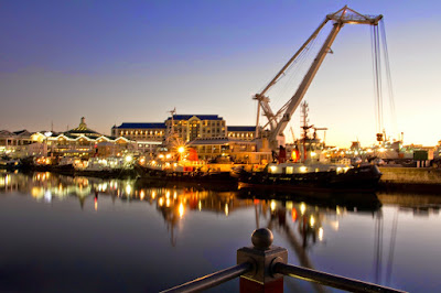 Low Light Photography: Sunrise V&A Waterfront Cape Town 