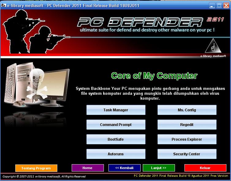 Pustaka Digital Indonesia: Fitur-Fitur Pertahanan PC 