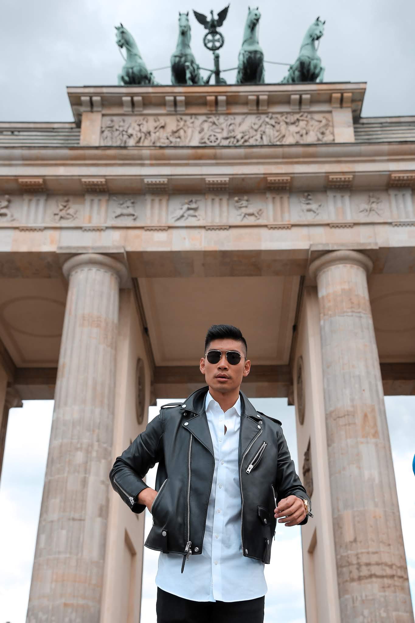 Leo Chan at The Brandenburg Gate