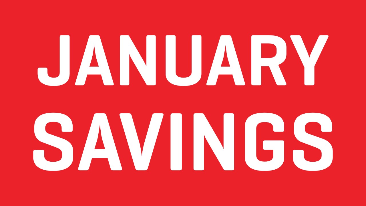 January Savings at FunBikes