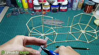 How to Build Realistic Diorama Medieval Military Tent