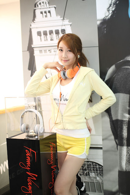 3 Go Jung Ah for Fanny Wang Headphone-very cute asian girl-girlcute4u.blogspot.com