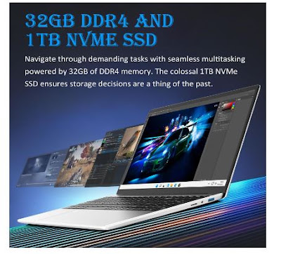 Review Auusda T152A 32GB RAM 1TB SSD Laptop