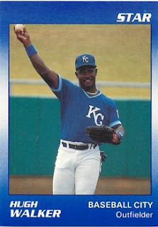Hugh Walker 1990 Baseball City Royals card