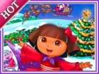 Christmas Dora Online Puzzle