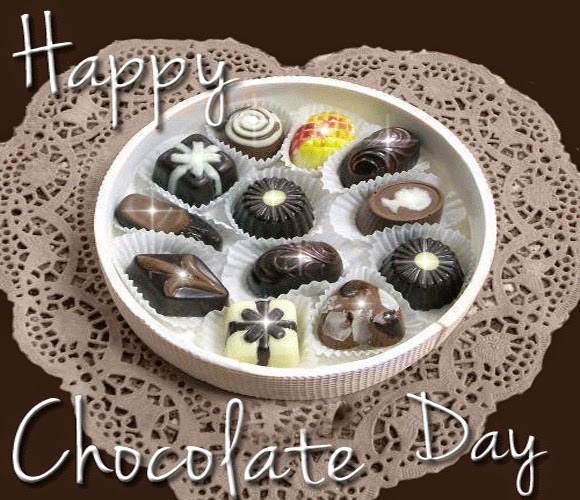 Happy Chocolate Day Greetings Wallpapers