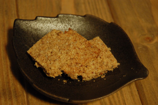 バターの替わりにココナッツミルクパウダーでクッキーを焼いてみた