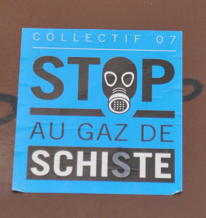 Non au gaz de schiste