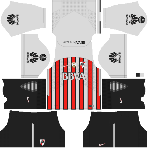el rincón del dream league: uniforme del river plate 2017/18 nike - kits fantasy - dls/fts 15
