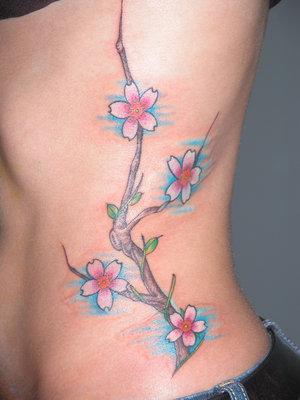 Lower Front Japanese Tattoos With Image Cherry Blossom Tattoo Designs