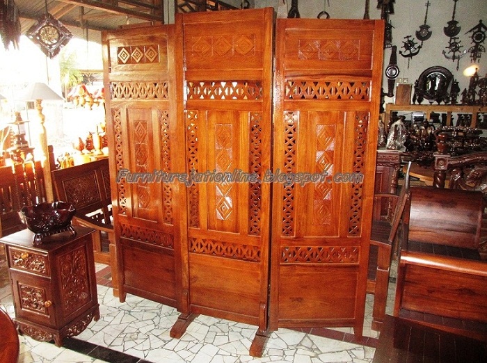 Sekat Ruangan Dari Kayu Jati Furniture Jati