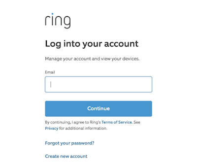 Ring Login