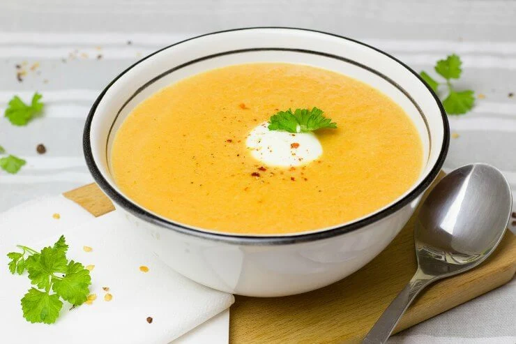 Squash and Sweet Potato Soup 