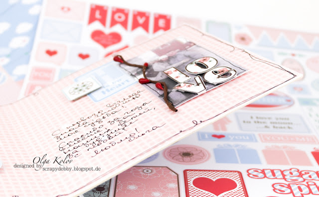 @olgakolov #minialbum #you&me #scrapberrys #valentine #heart