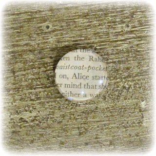 image alice in wonderland lewis carroll alice's adventures in wonderland needle keeper minder sewing craft supplies aide bookish domum vindemia