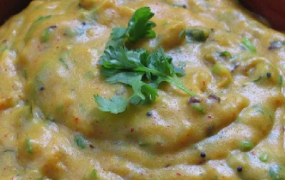 Pitla Recipe | Besan Pithla Recipe - Popular Maharashtrian Dish