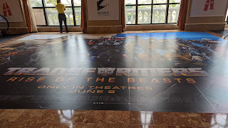 Transformers: Rise of the Beasts floor display