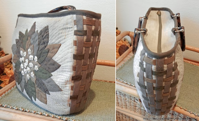 Японские сумки patchwork с выкройками. Japanese patchwork bags with patterns