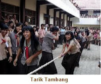 Tarik tambang Pramuka