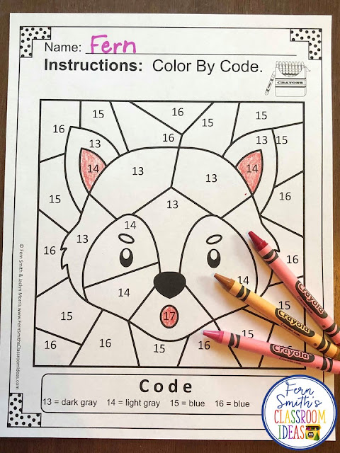 If you are looking for a resource for math remediation while still giving your students some confidence while reviewing important math skills, you will love this series. These five Color By Number worksheets focus on Numbers 11 to 20 with a cute Three Little Pigs theme. The five pages have only a few color selections and only a few numbers, to help your students focus on the repetitive pattern of numbers 11 to 20. All the while giving your students a fun and exciting review of important math skills at the same time! You will love the no prep, print and go ease of these printables. As always, answer keys are included.