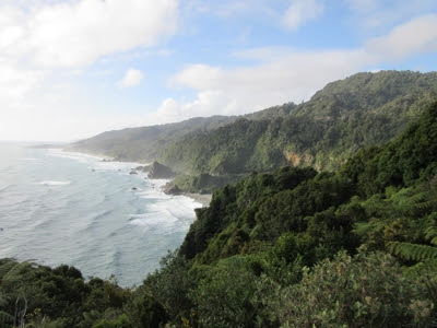 Vistas desde el Parque Nacional Paparoa hasta Westport