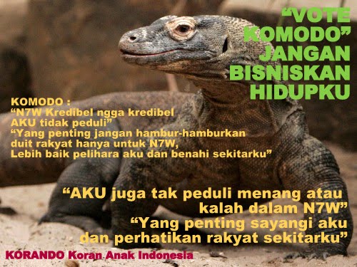 this is my blog Kontroversi Pulau Komodo 