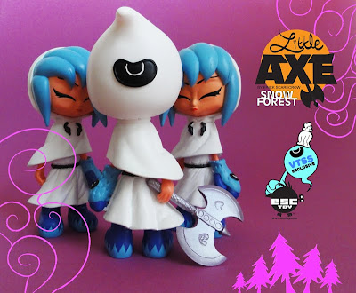 VTSS Exclusive Little Axe Snow Forest 6 Inch Resin Figure by Erick Scarecrow