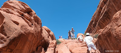 Jardín del Diablo o Devils Garden, Parque Nacional de Arches, Moab.