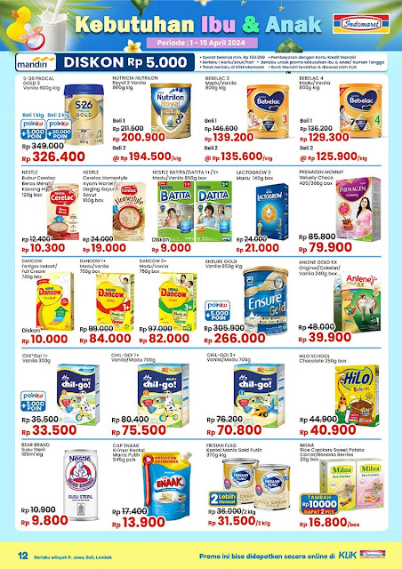 Promo Indomaret Super Hemat Periode 1 - 15 April 2024