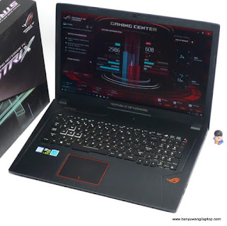 Jual ASUS ROG Strix GL753VE-GC050T Bekas di Banyuwangi