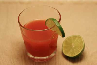 watermelon caipirinha