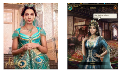 Jasmine aladdin 2019 vs Cecilia Game of Sultans